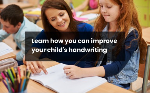 Learn how you can improve your child’s handwriting